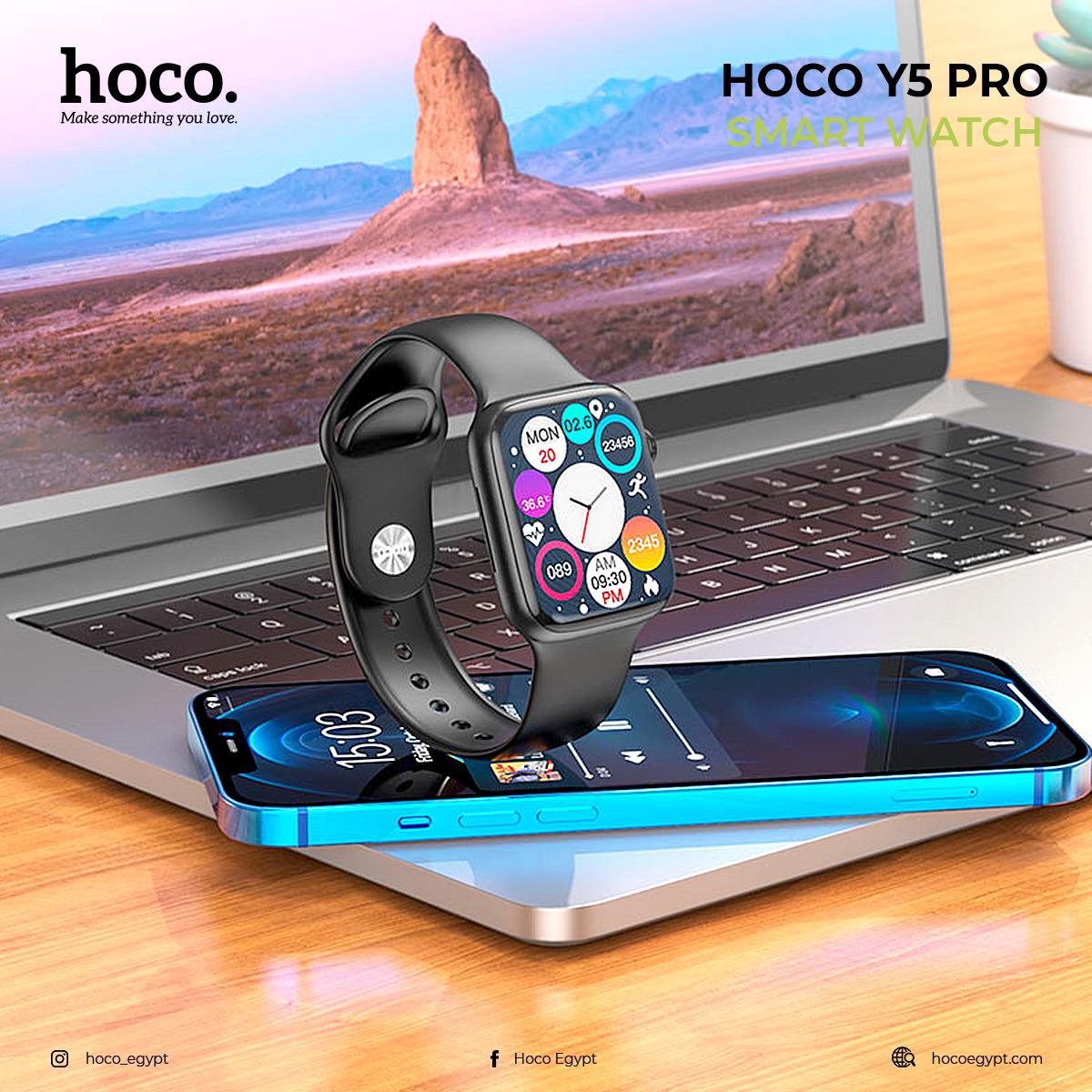 ساعة Y5PRO